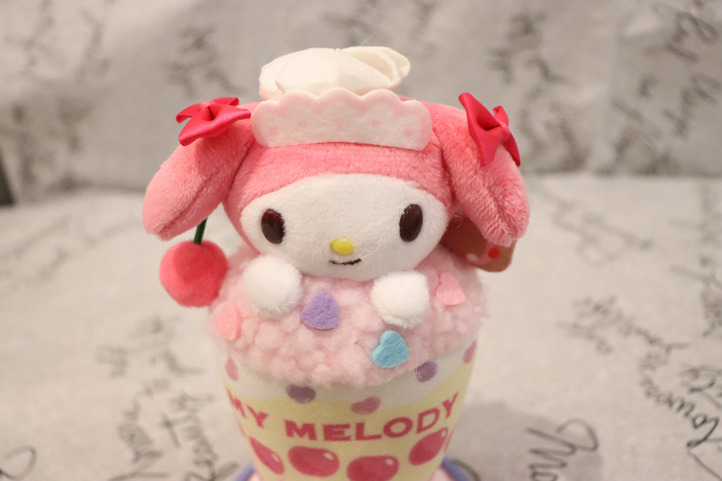 Sanrio keychain features My Melody-kawaii-sweet-bubble tea