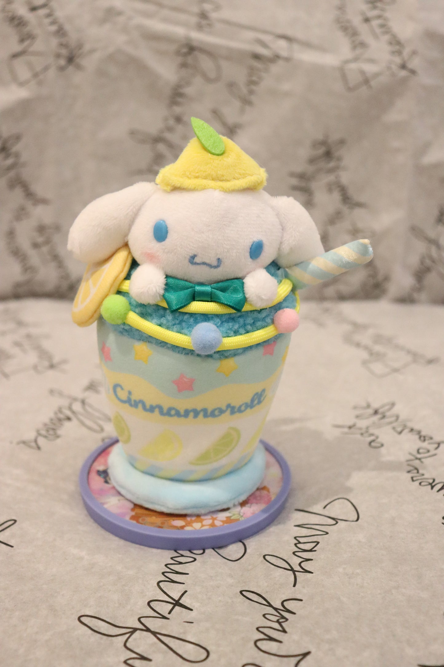 Sanrio keychain features Cinnamoroll-kawaii-sweet-bubble tea