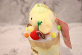 Sanrio keychain features Pompompurin-kawaii-sweet-bubble tea