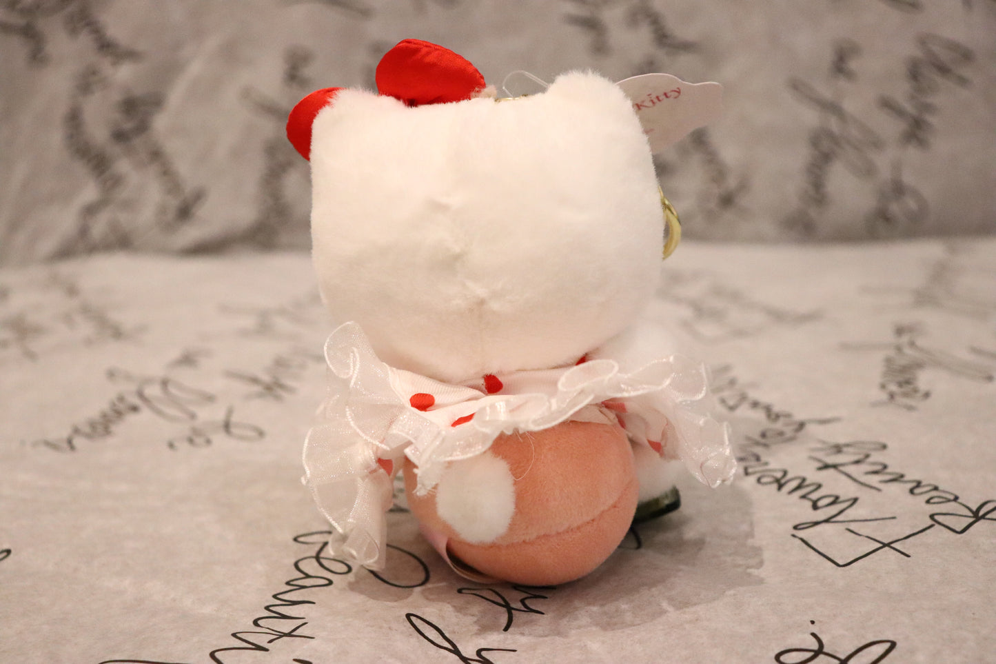 Sanrio mini plush-keychain-HELLO KITTY with lolita dress