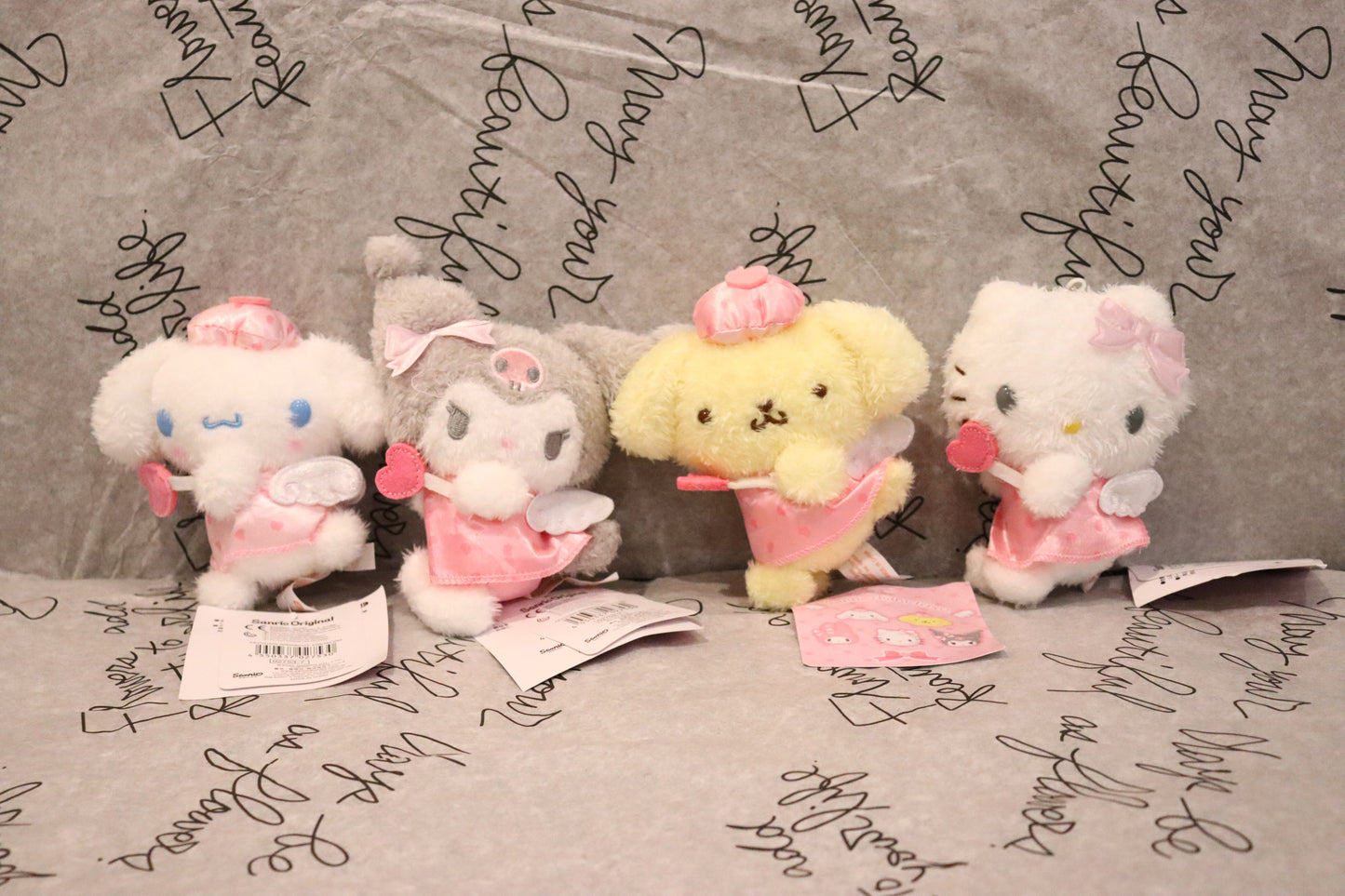 Sanrio Plush Keychain CINNAMOROLL,kawaii angel -Valentine-sweetheart