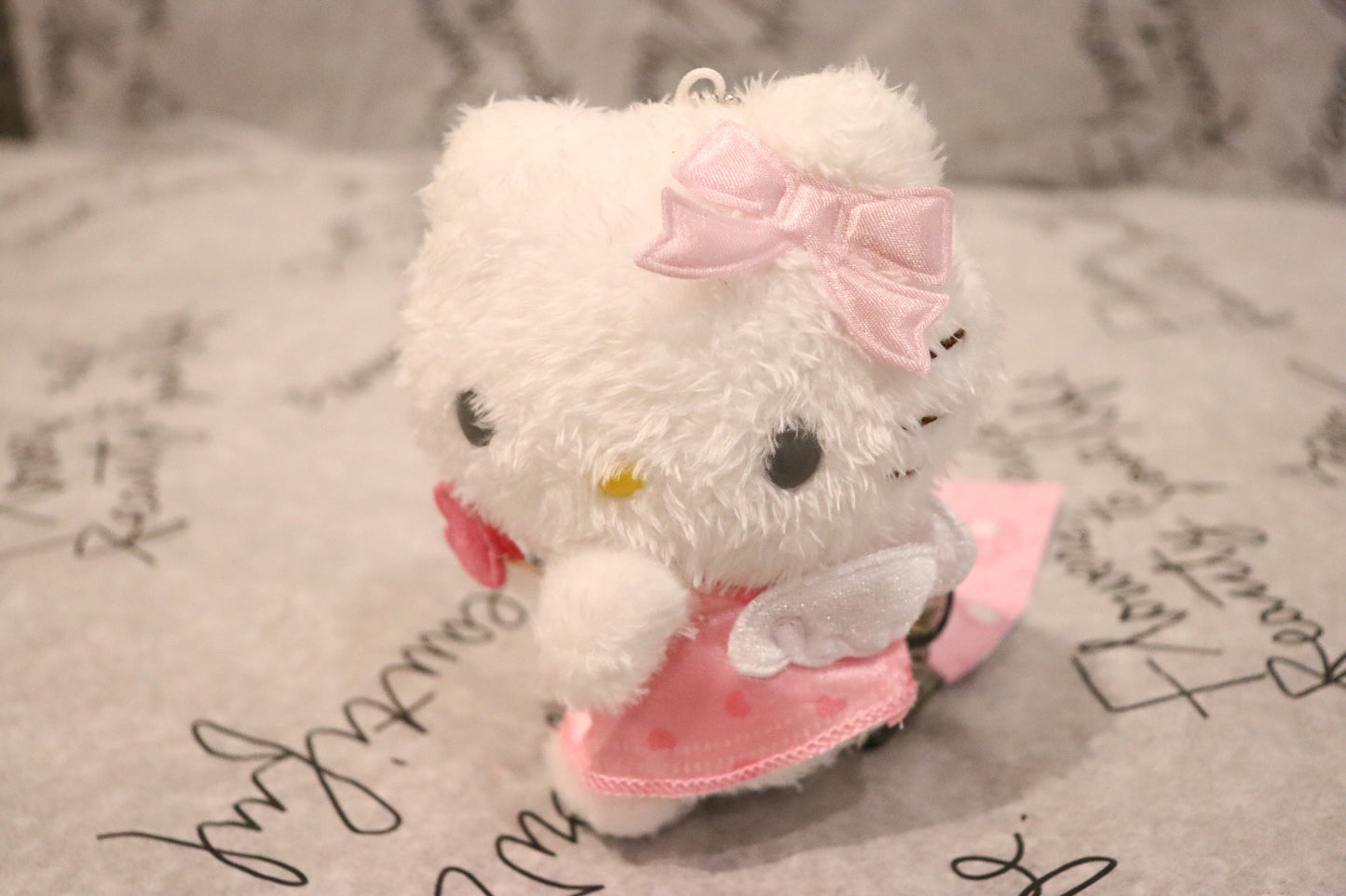 Sanrio Plush Keychain Hello Kitty,kawaii angel -Valentine-sweetheart