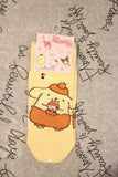 Sanrio Socks-Cinnamoroll-Pompompurin-kuromi socks-One size