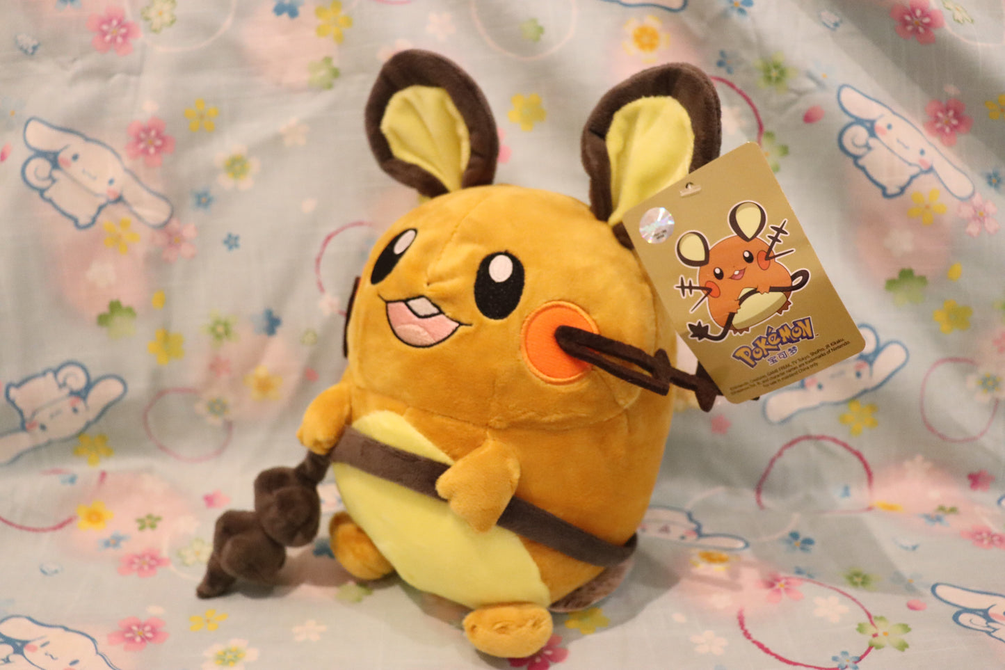 Pokemon plush toy of DEDENNE pikachu