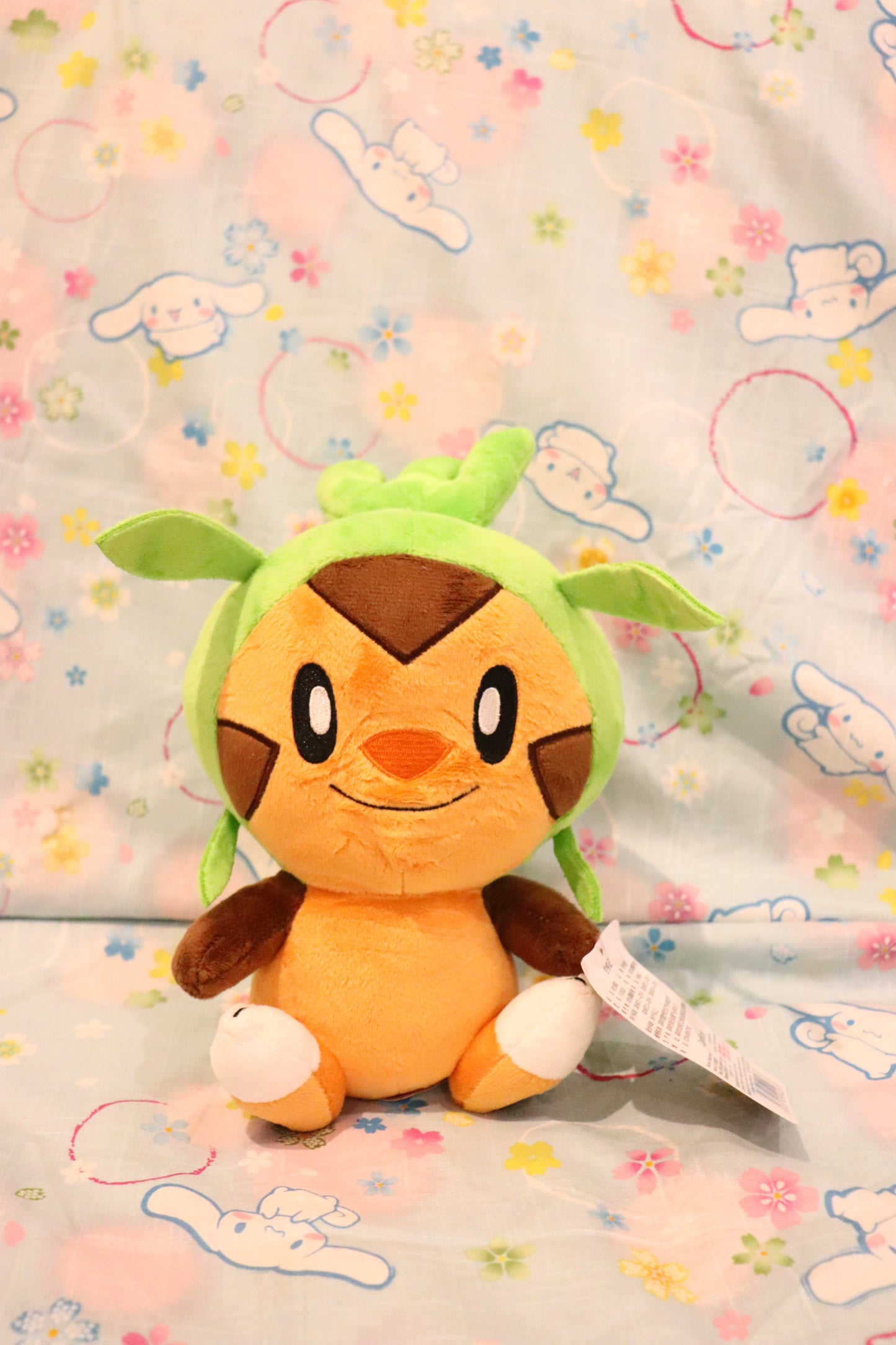 Pokemon Plush Chespin Puppet