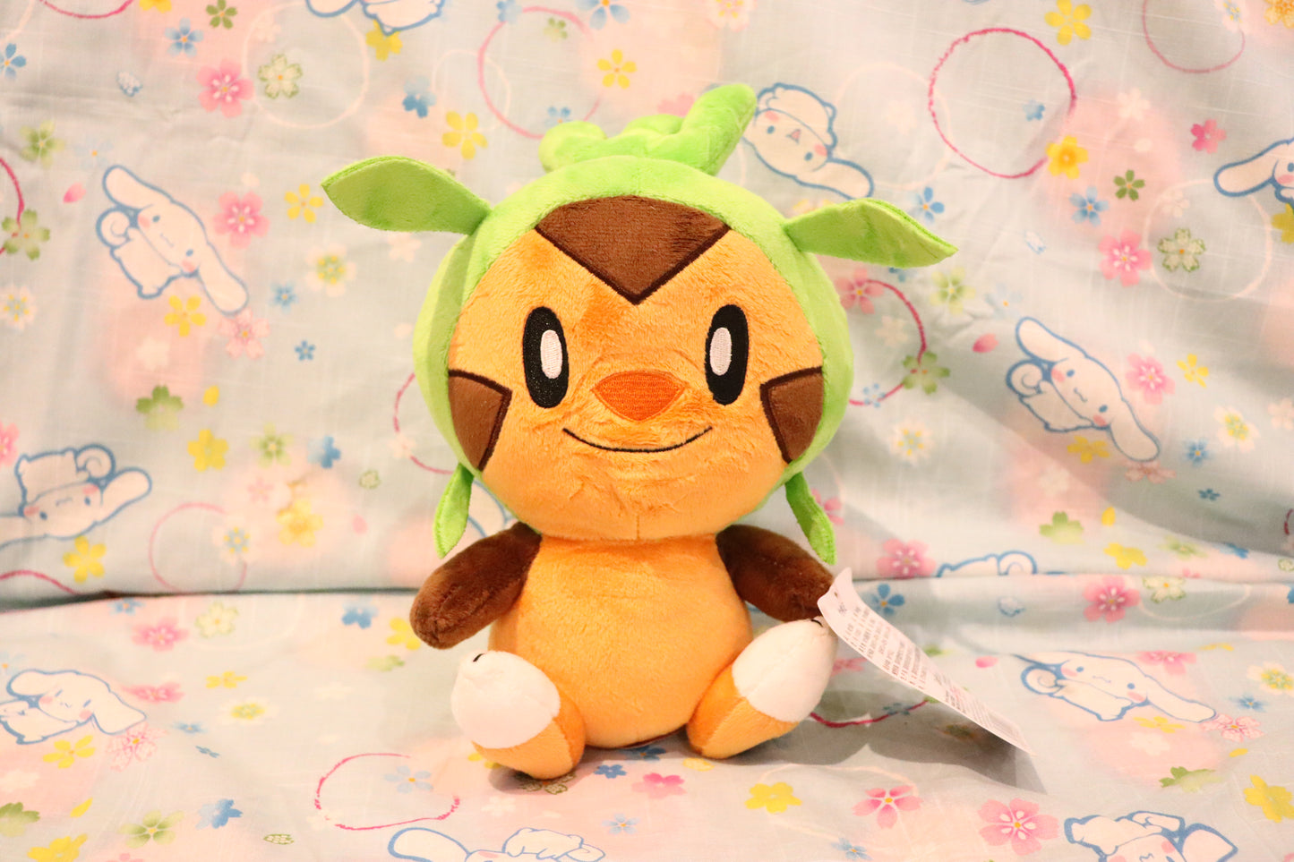 Pokemon Plush Chespin Puppet