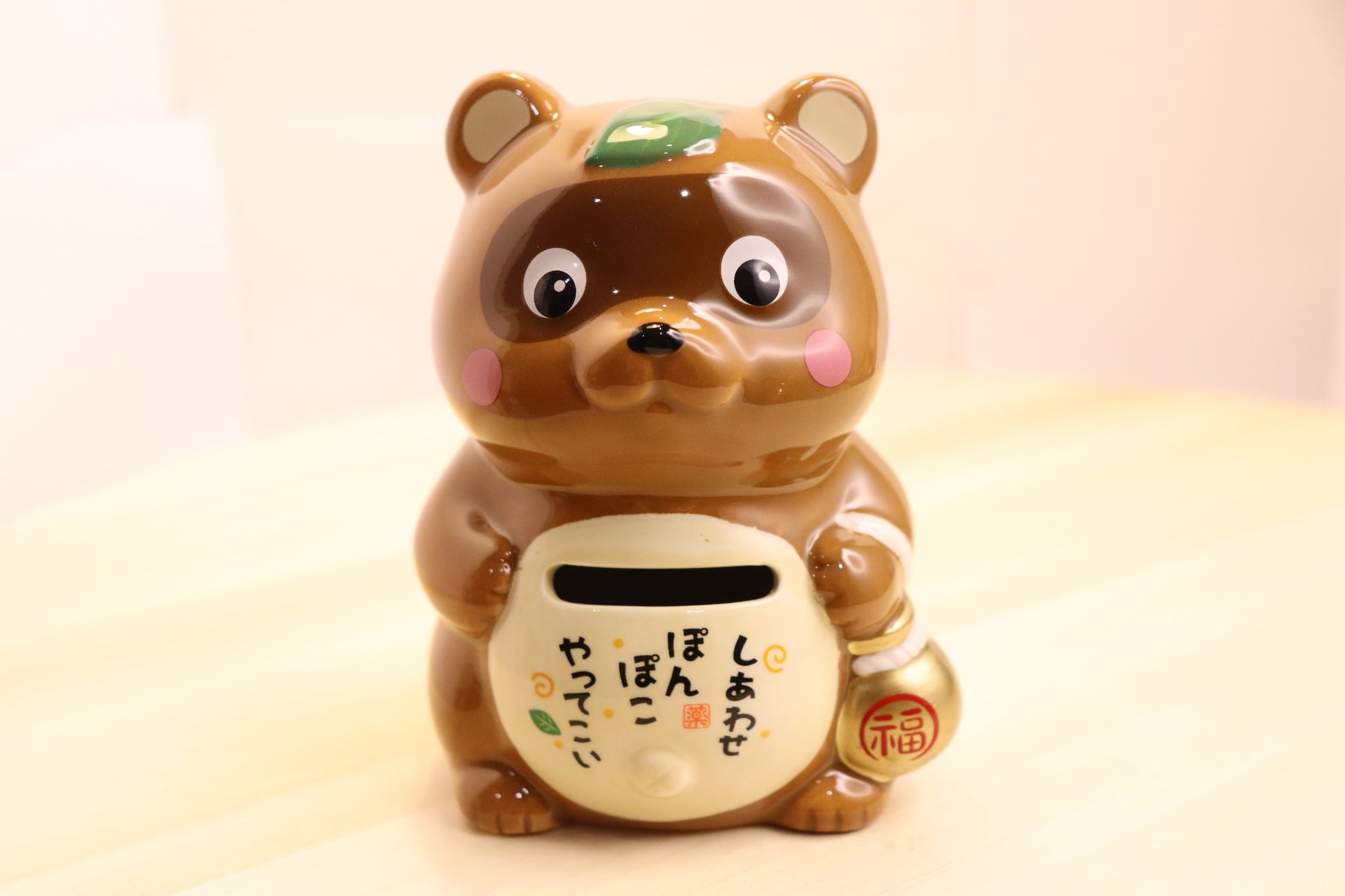 TANUKI-Japanese lucky charm - Piggy bank - LE COSE DIYADI