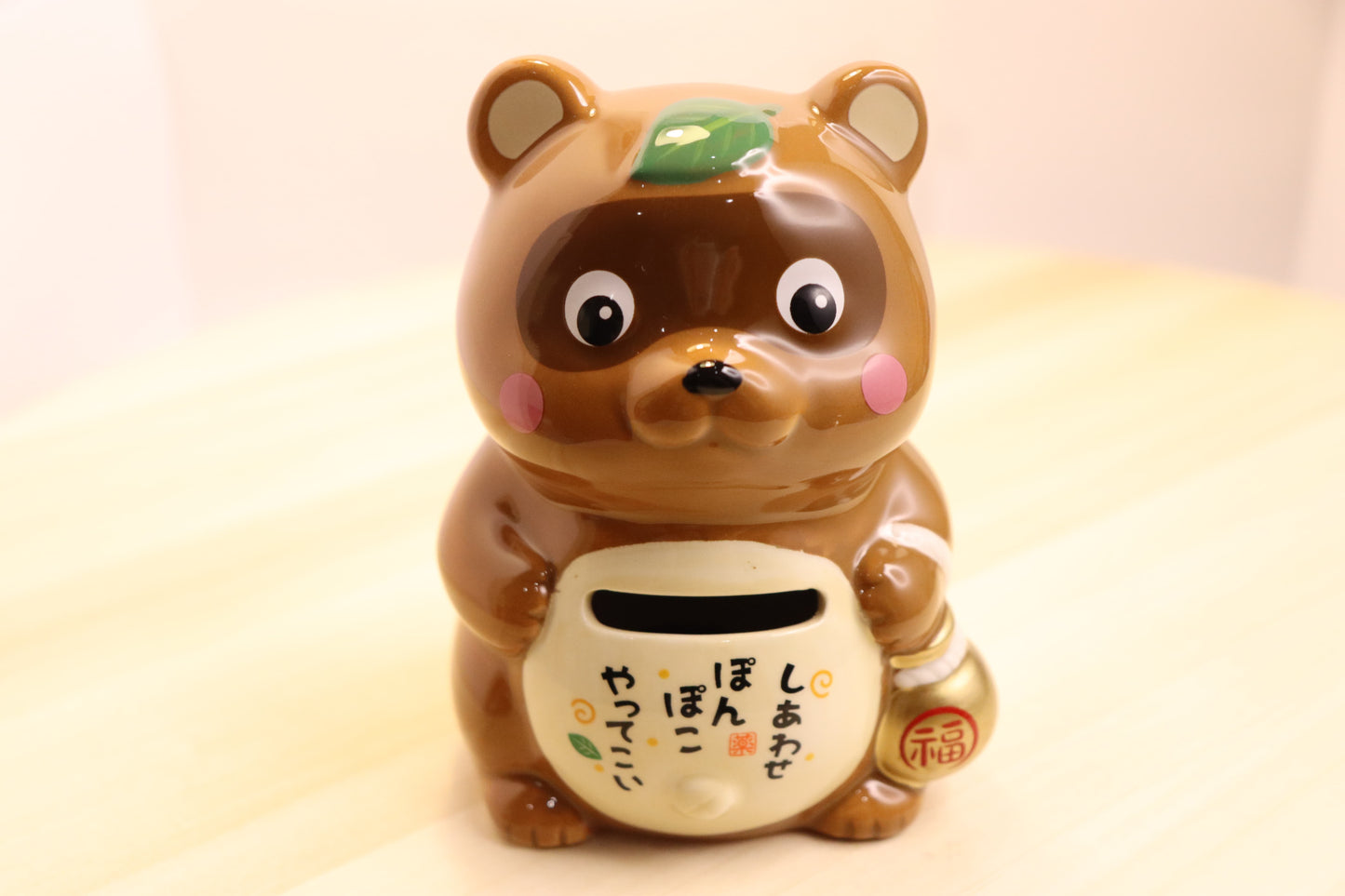 TANUKI-Japanese lucky charm - Piggy bank - LE COSE DIYADI