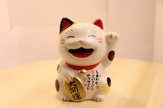 MANEKI NEKO,Lucky cat-Japanese lucky charm - Piggy bank - LE COSE DIYADI