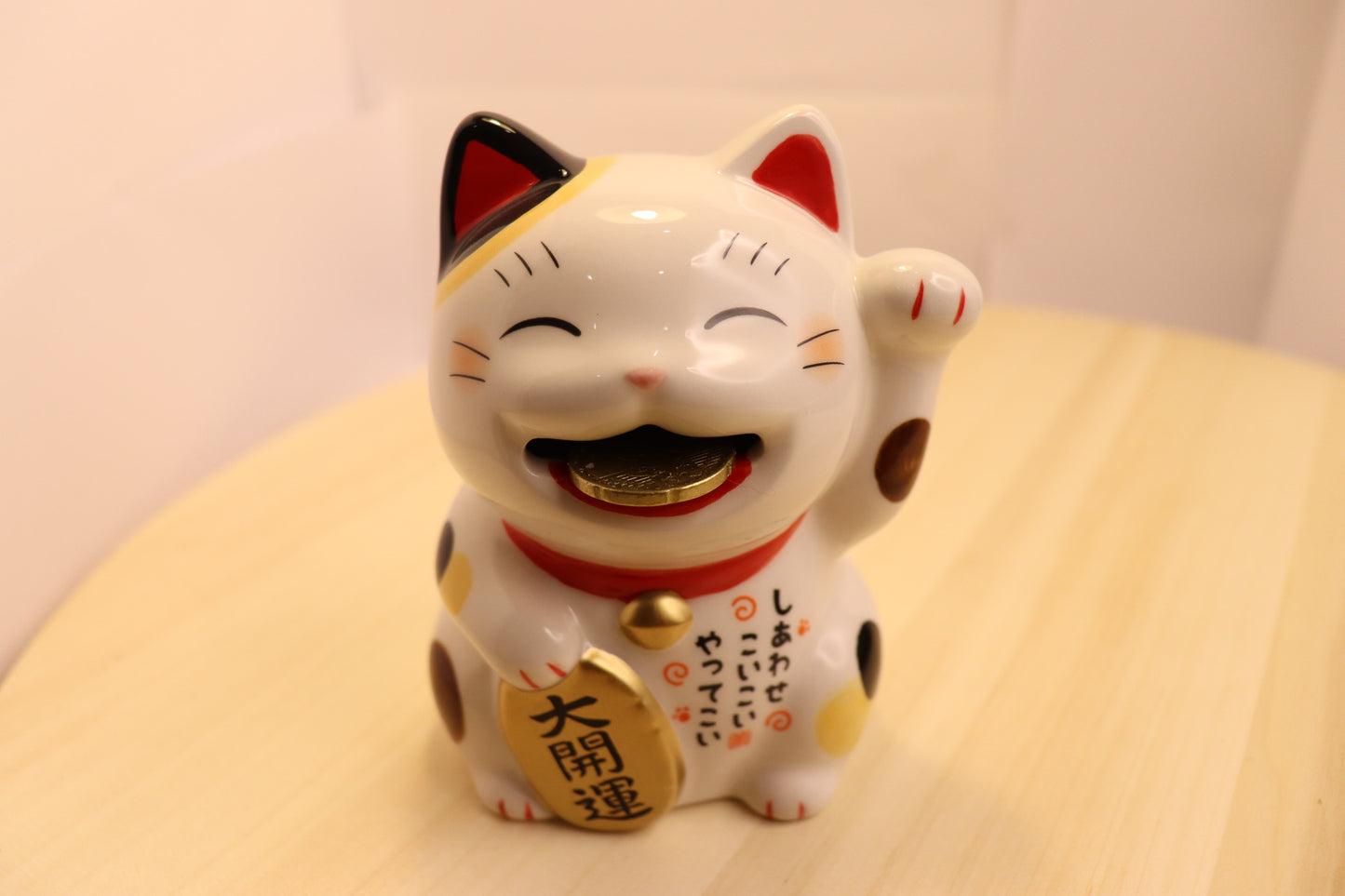 MANEKI NEKO,Lucky cat-Japanese lucky charm - Piggy bank - LE COSE DIYADI