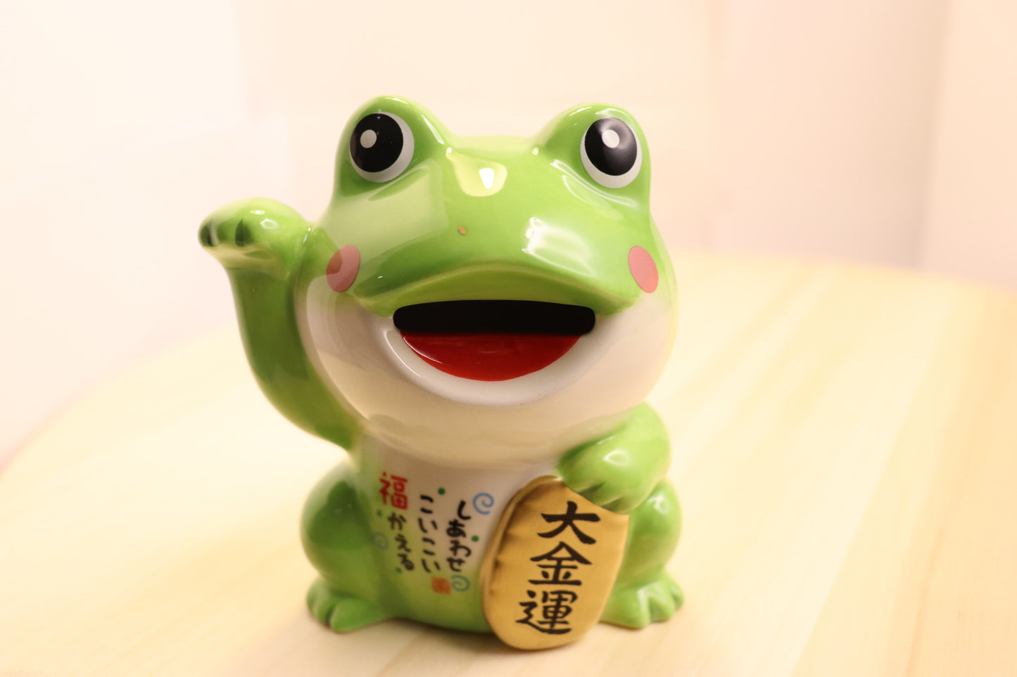 FROG-Japanese lucky charm - Piggy bank - LE COSE DIYADI