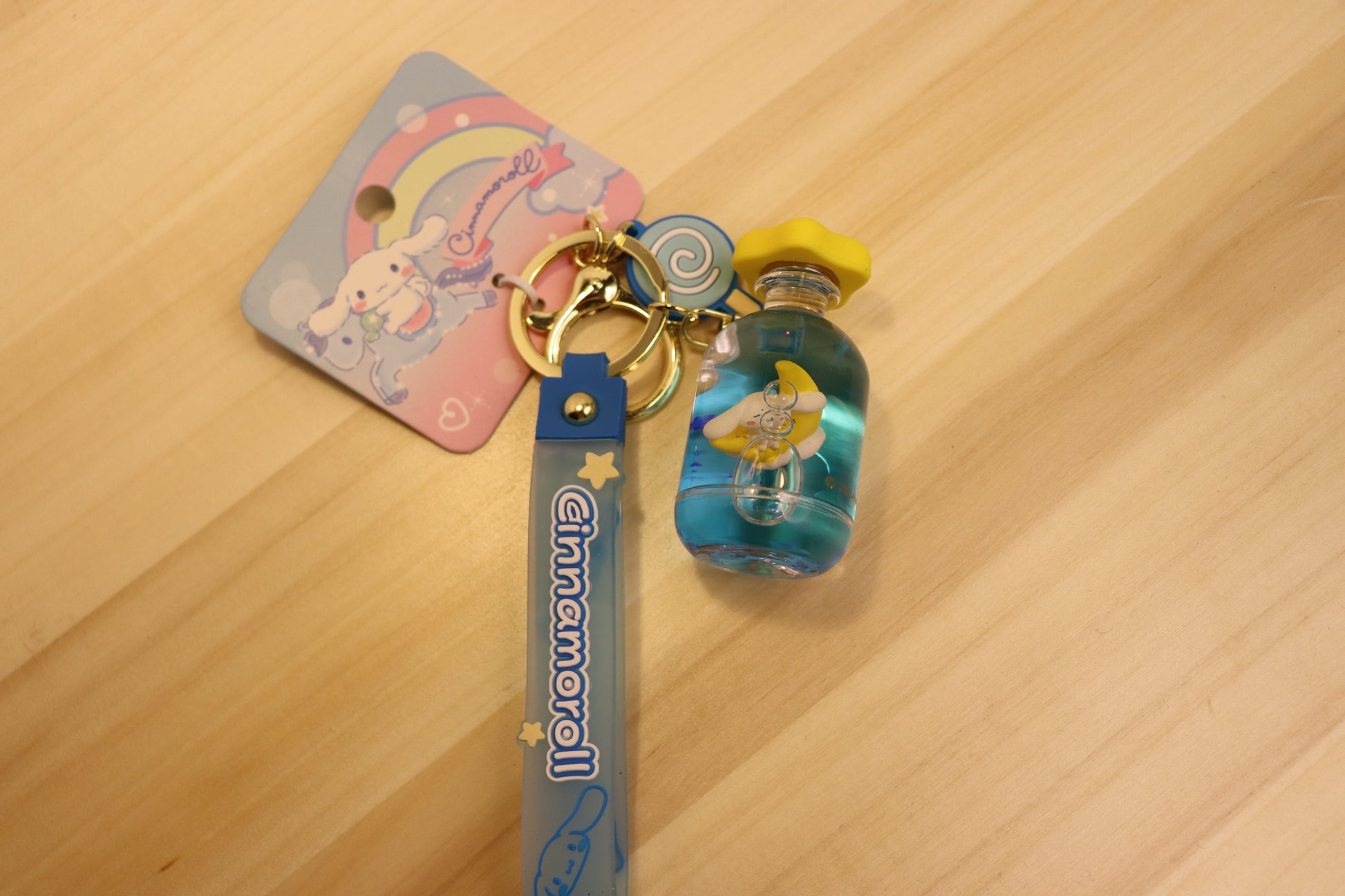 Sanrio keychain-Cinnamoroll in drift bottle - LE COSE DIYADI