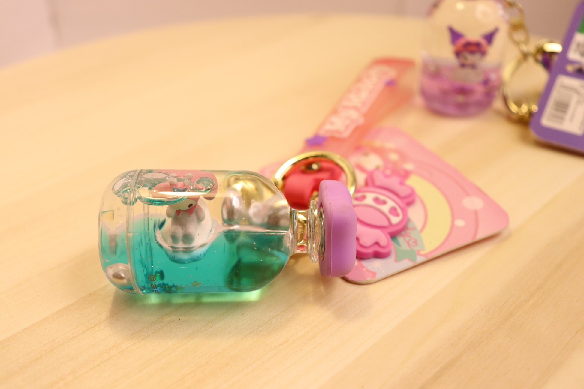 Sanrio keychain-My Melody in drift bottle - LE COSE DIYADI