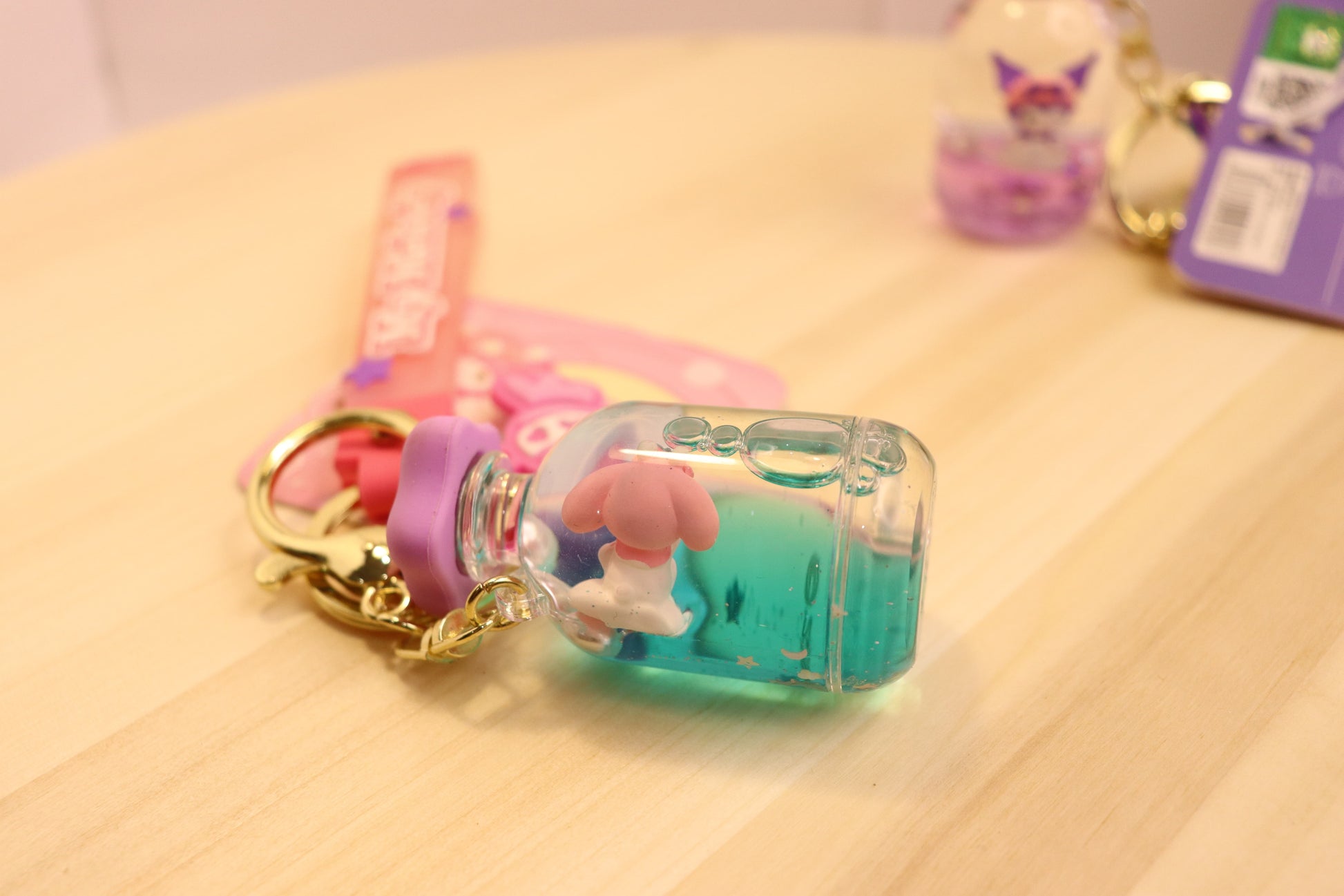 Sanrio keychain-My Melody in drift bottle - LE COSE DIYADI