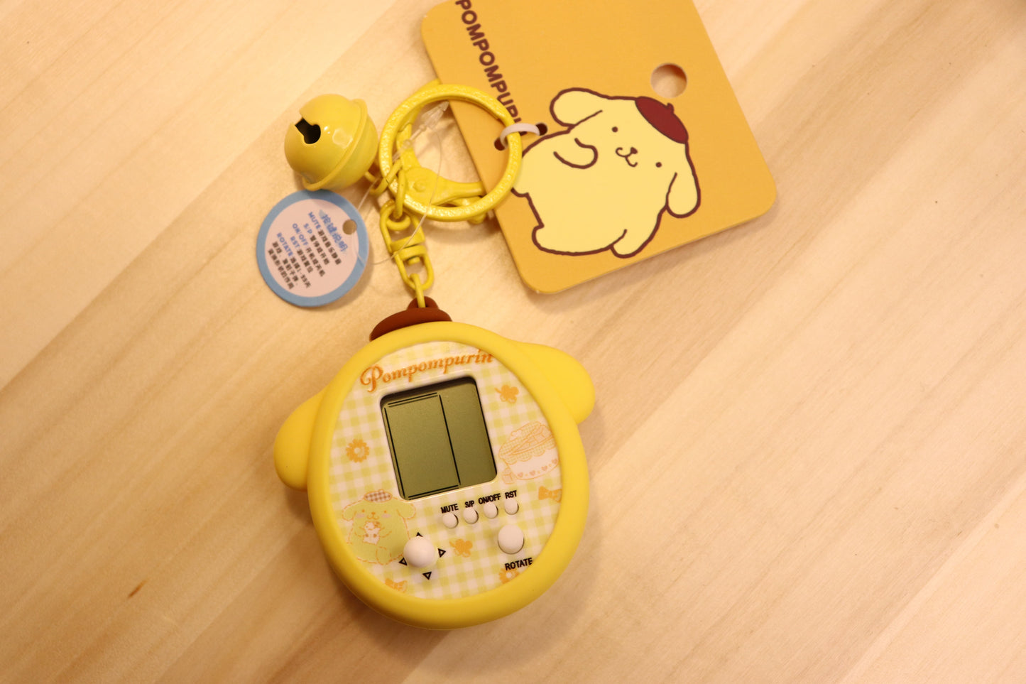 Sanrio Keychain in TAMAGOTCHI style-KUROMI,POMPOMPURIN,MY MELODY - LE COSE DIYADI