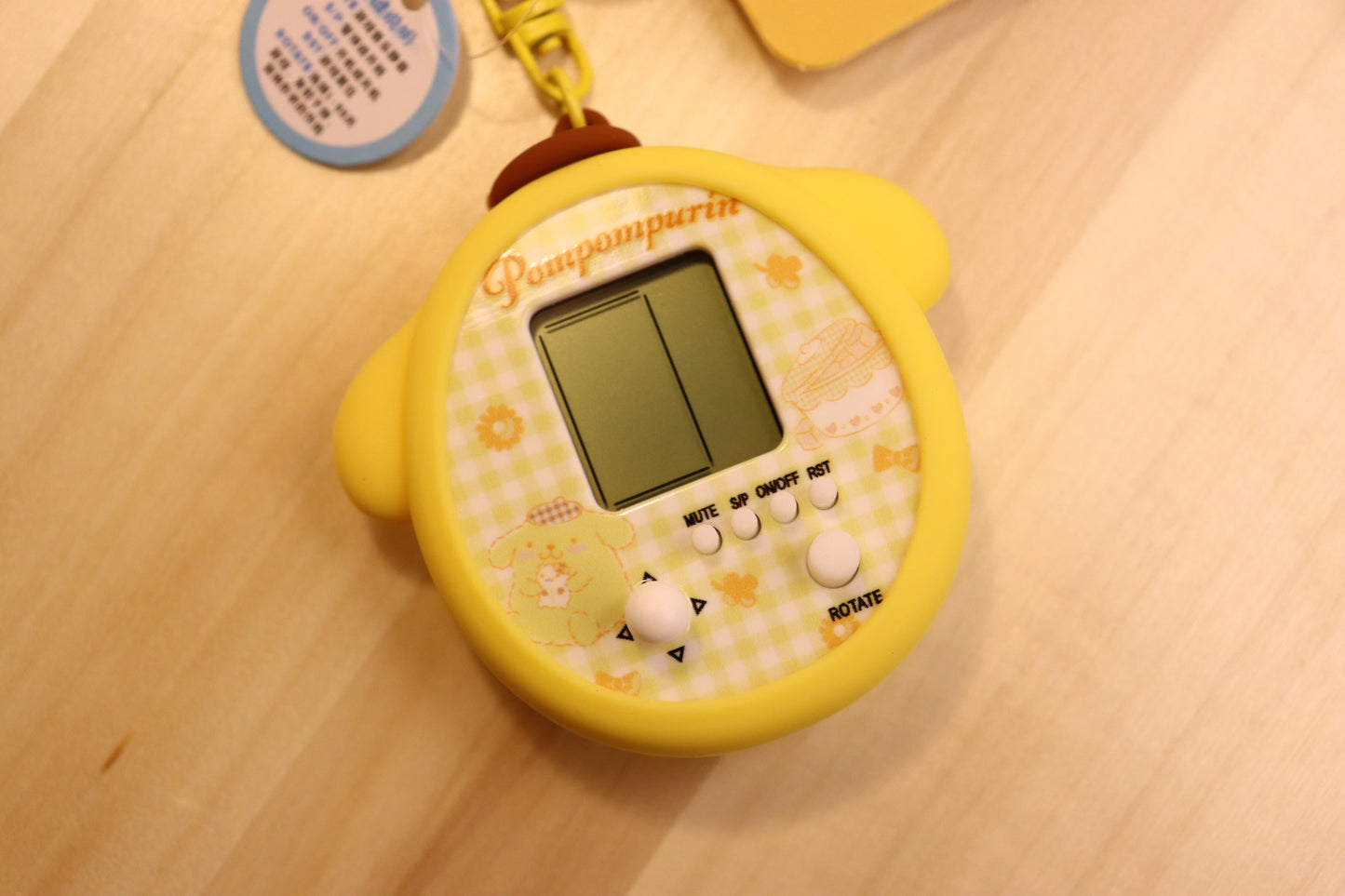 Sanrio Keychain in TAMAGOTCHI style-KUROMI,POMPOMPURIN,MY MELODY - LE COSE DIYADI