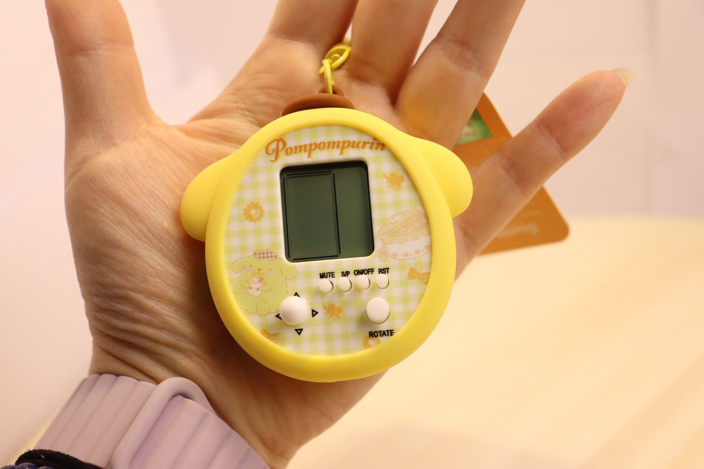 Sanrio Keychain in TAMAGOTCHI style-KUROMI,POMPOMPURIN,MY MELODY - LE COSE DIYADI