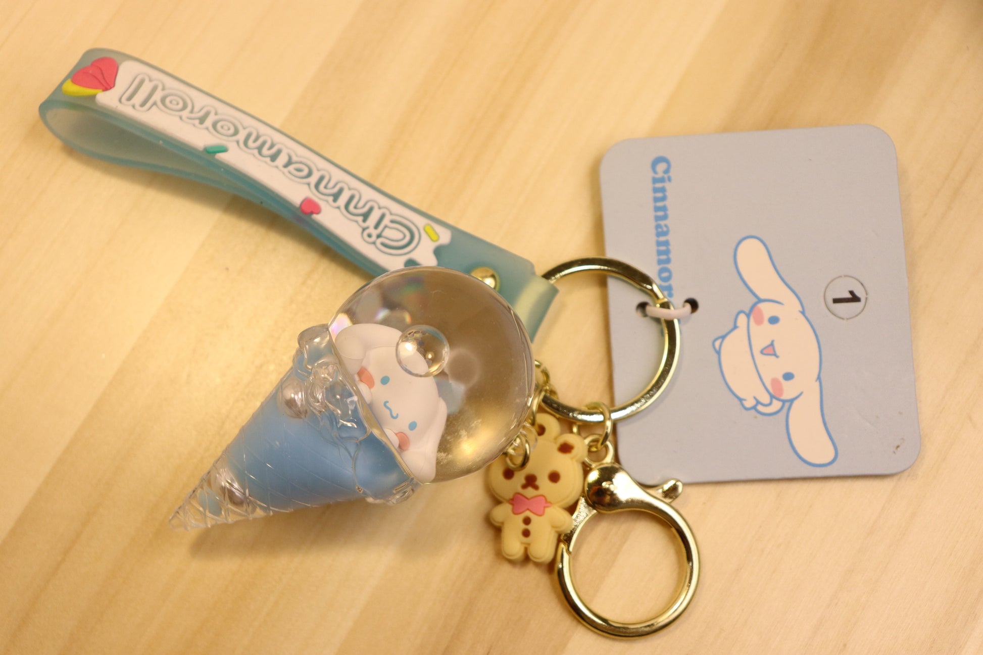 Sanrio keychain-Cinnamoroll in Ice cream~Gelato - LE COSE DIYADI