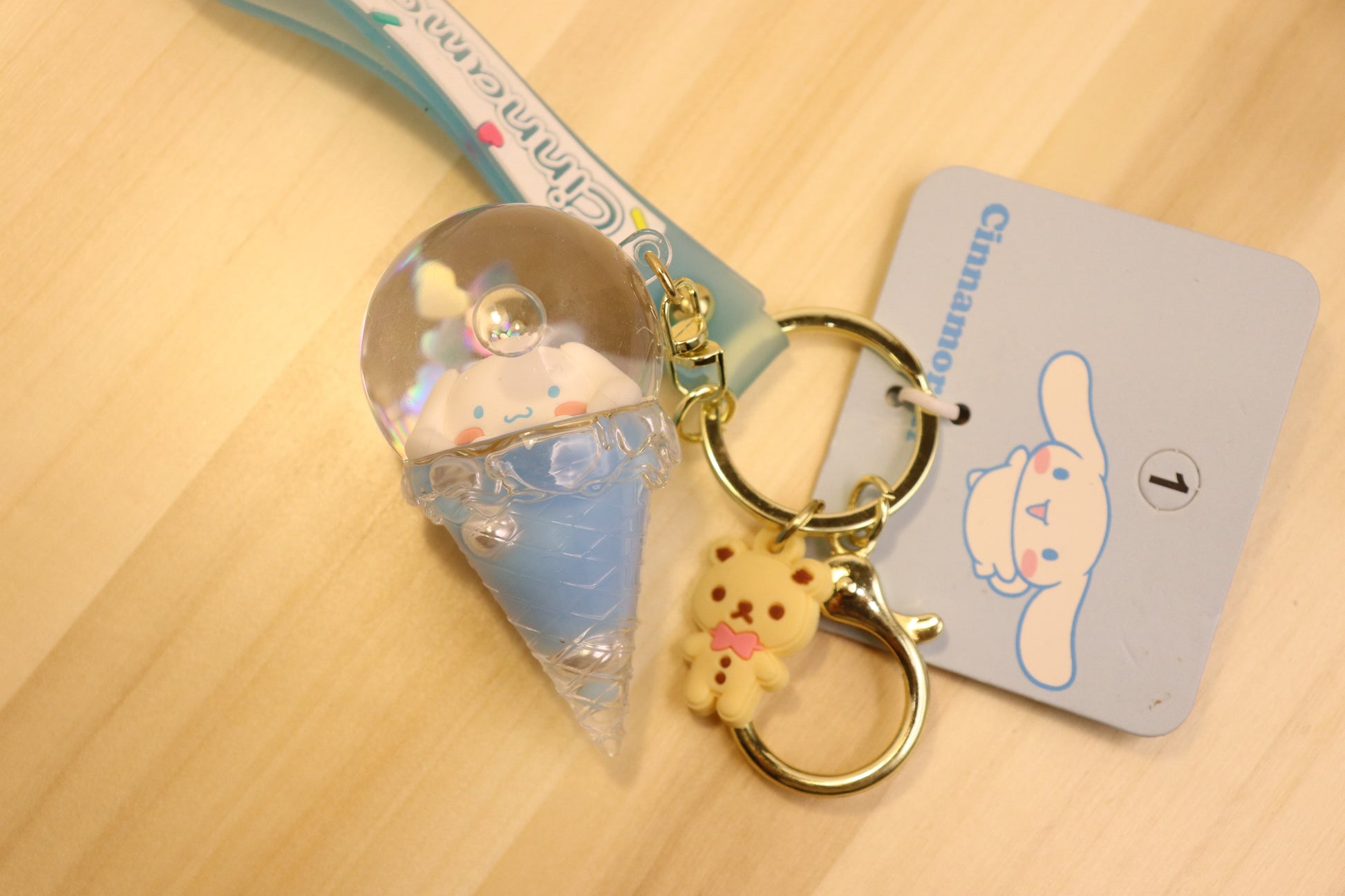 Sanrio keychain-Cinnamoroll in Ice cream~Gelato - LE COSE DIYADI