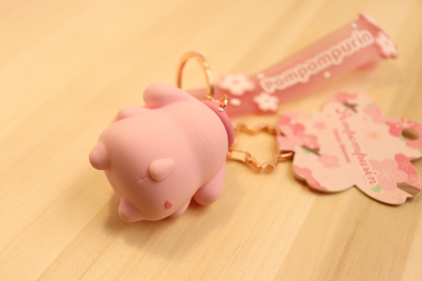 Sanrio keychain-Sakura pink,My Melody,KUROMI,POMPOMPURIN - LE COSE DIYADI