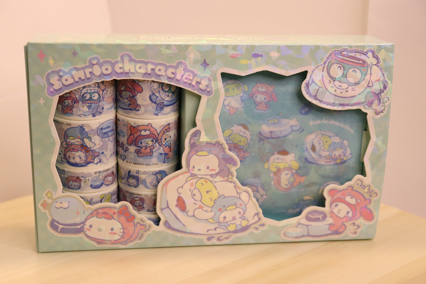 Sanrio set of washi tapes and stickers,DIY accessories - LE COSE DIYADI