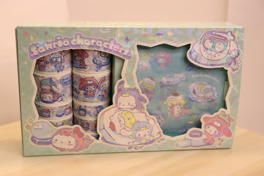 Sanrio set of washi tapes and stickers,DIY accessories - LE COSE DIYADI