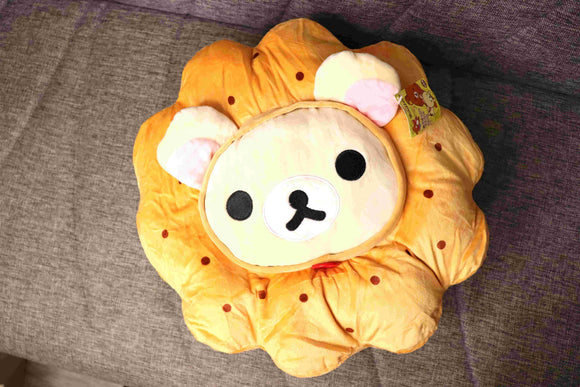 RILAKKUMA Pillow in cookie style-stuffed animals - LE COSE DIYADI