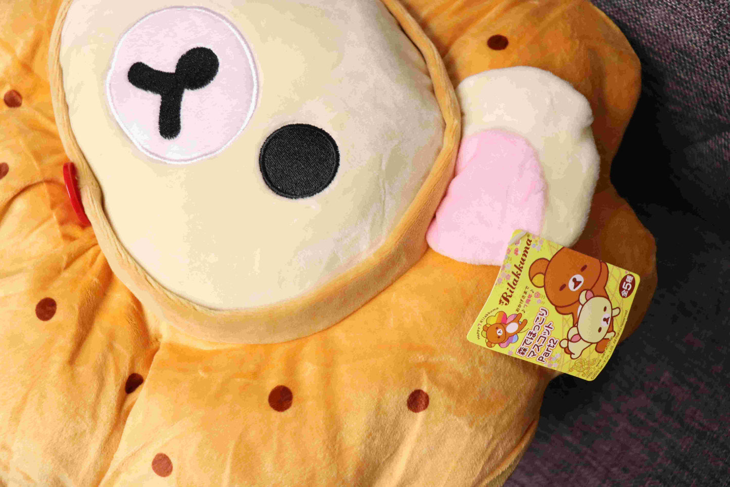 RILAKKUMA Pillow in cookie style-stuffed animals - LE COSE DIYADI