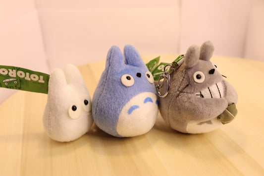 TOTORO keychain with all 3 colors,Studio Ghibli - LE COSE DIYADI