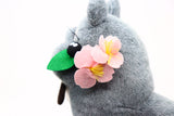 TOTORO with cherry bloom-Plush toy- studio ghibli-stuffed animals-SAKURA