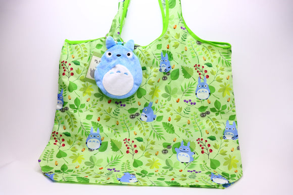 Shopper bag-Folding bag by TOTORO BLUE, Studio Ghibli, My Neighbour Totoro - LE COSE DIYADI
